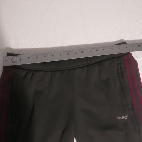 Adidas  Aeroready sereno women's M dark gray tapered cut pants - Picture 14 of 16